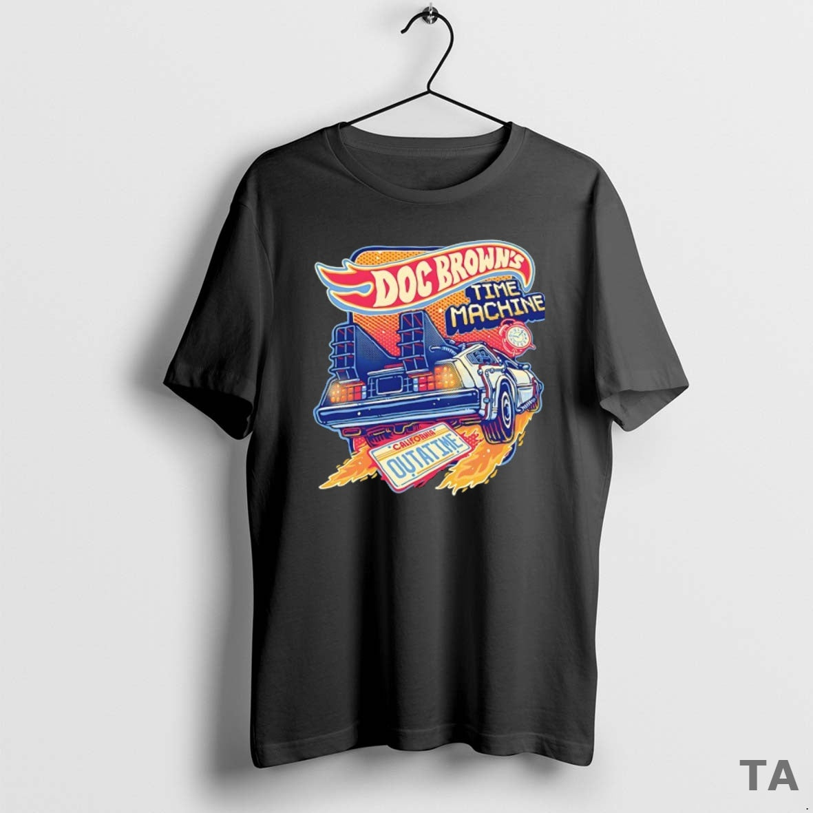 Top Doc Browns Time Machine T Shirt Sweater Hoodie, Sweatshirt | InkRitualCo.com