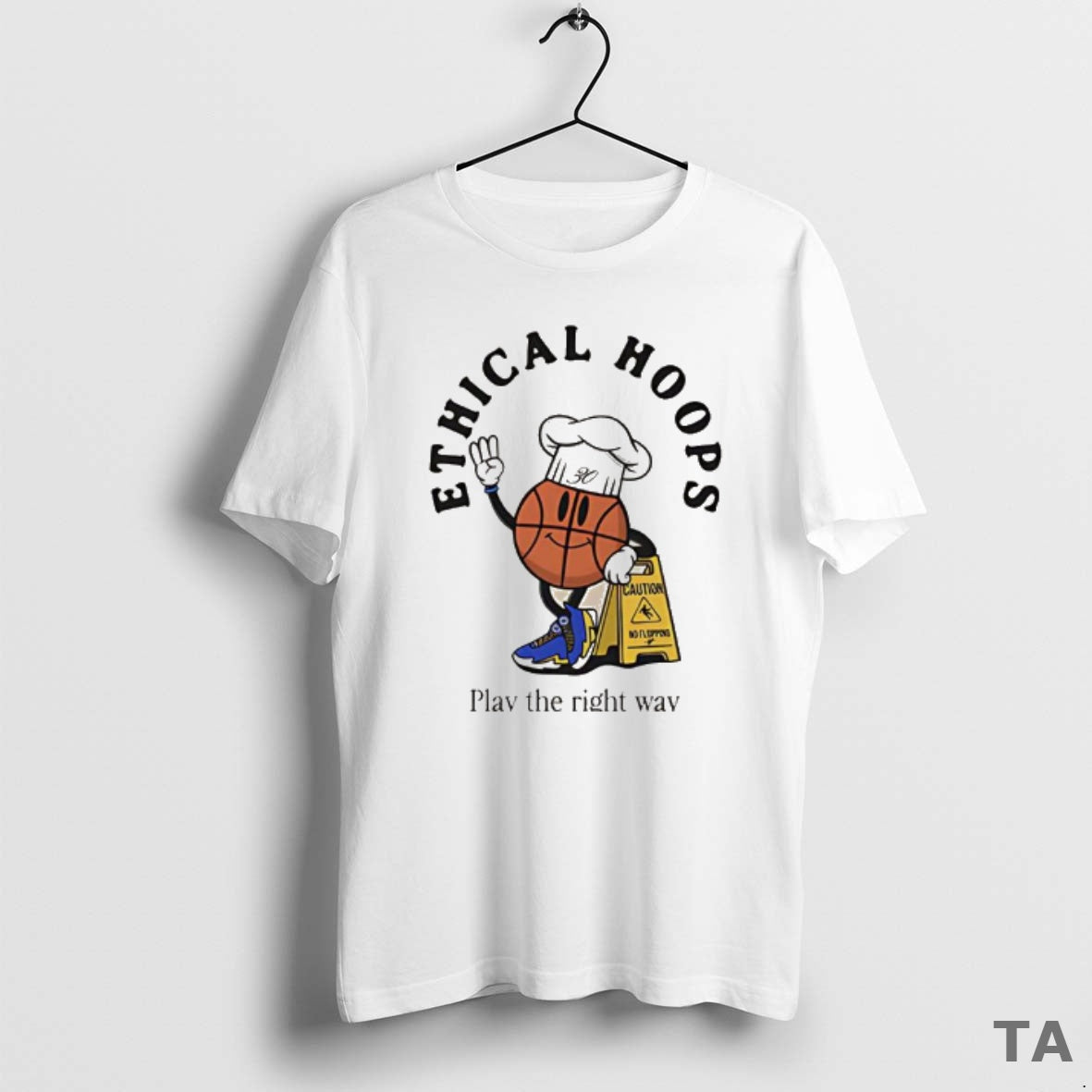 Top Ethical Hoops Play The Right Way Slogan Ball T Shirt Sweater Hoodie, Sweatshirt | InkRitualCo.com