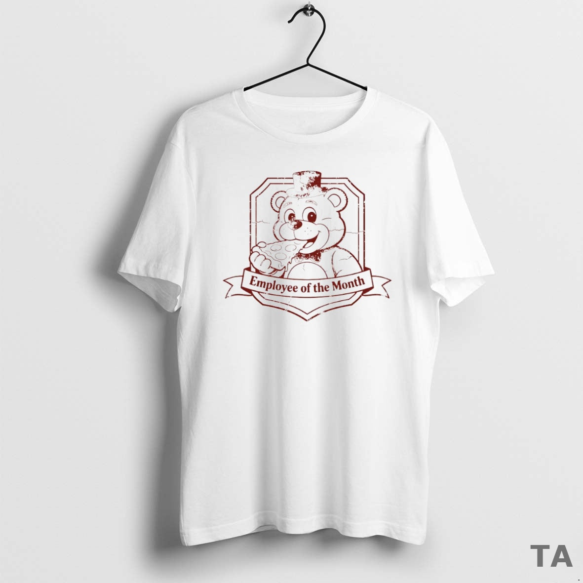 Top Fazbear Employee Of The Month Circle T Shirt Sweater Hoodie, Sweatshirt | InkRitualCo.com