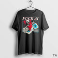 Top Fuck Ai Support Human Artists T Shirt Sweater Hoodie, Sweatshirt | InkRitualCo.com