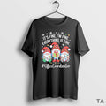 Top Gnome Santa Its Fine Im Fine Everything Is Fine Officecoordinator T Shirt Sweater Hoodie, Sweatshirt | InkRitualCo.com