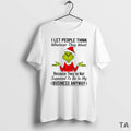 Top Grinch I Let People Think Whatever They Want Circle T Shirt Sweater Hoodie, Sweatshirt | InkRitualCo.com