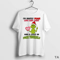 Top Grinch Im Mostly Peace Love And Light Peace Love And Light And A Little T-Shirts, Hoodie, Sweatshirt | InkRitualCo.com