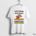 Top Grinch You Know Youre Old When You Have Upstairs Ibuprofen And Downstairs Ibuprofen Circle T-Shirts, Hoodie, Sweatshirt