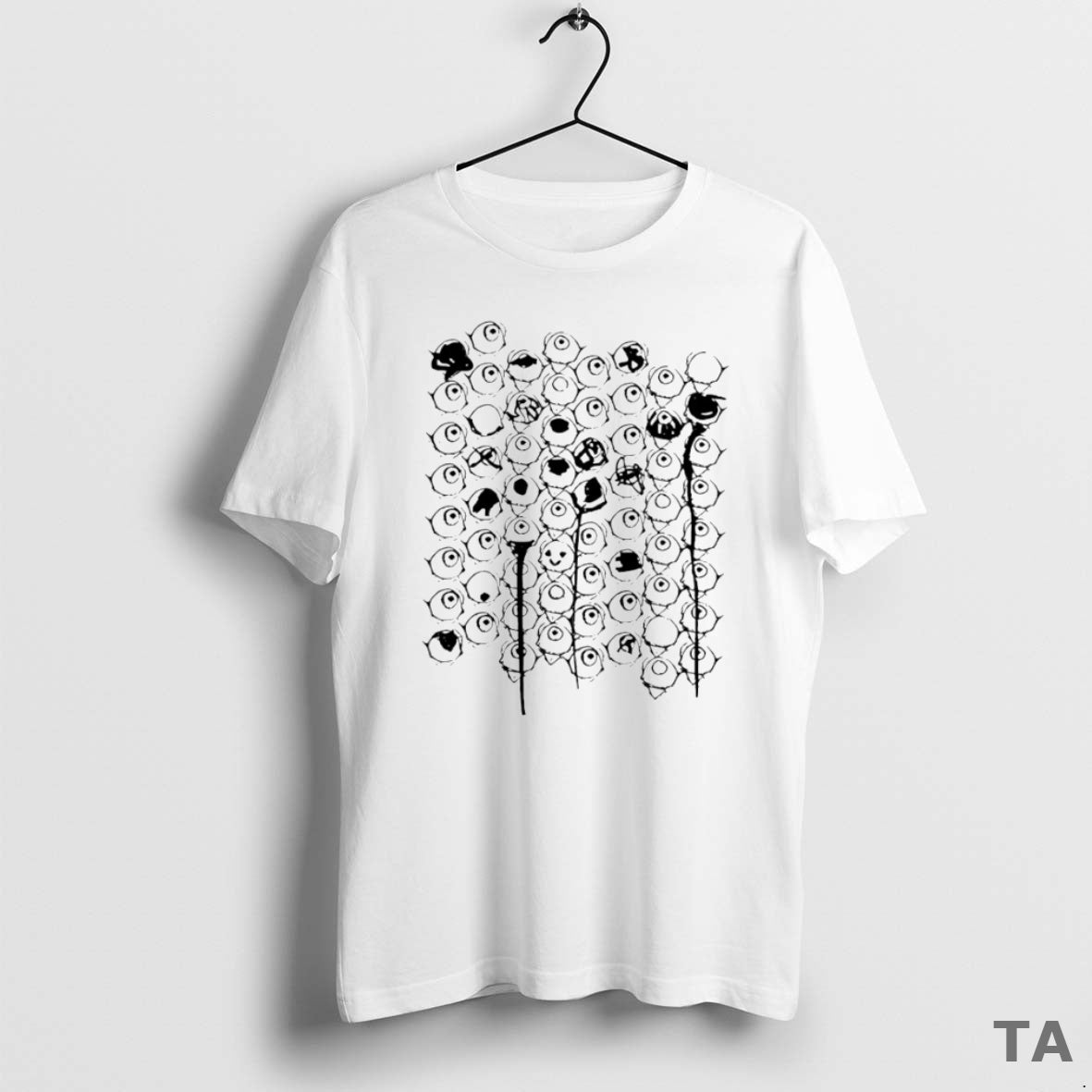 Top Guqqie White Eye Circle T Shirt Sweater Hoodie, Sweatshirt | InkRitualCo.com