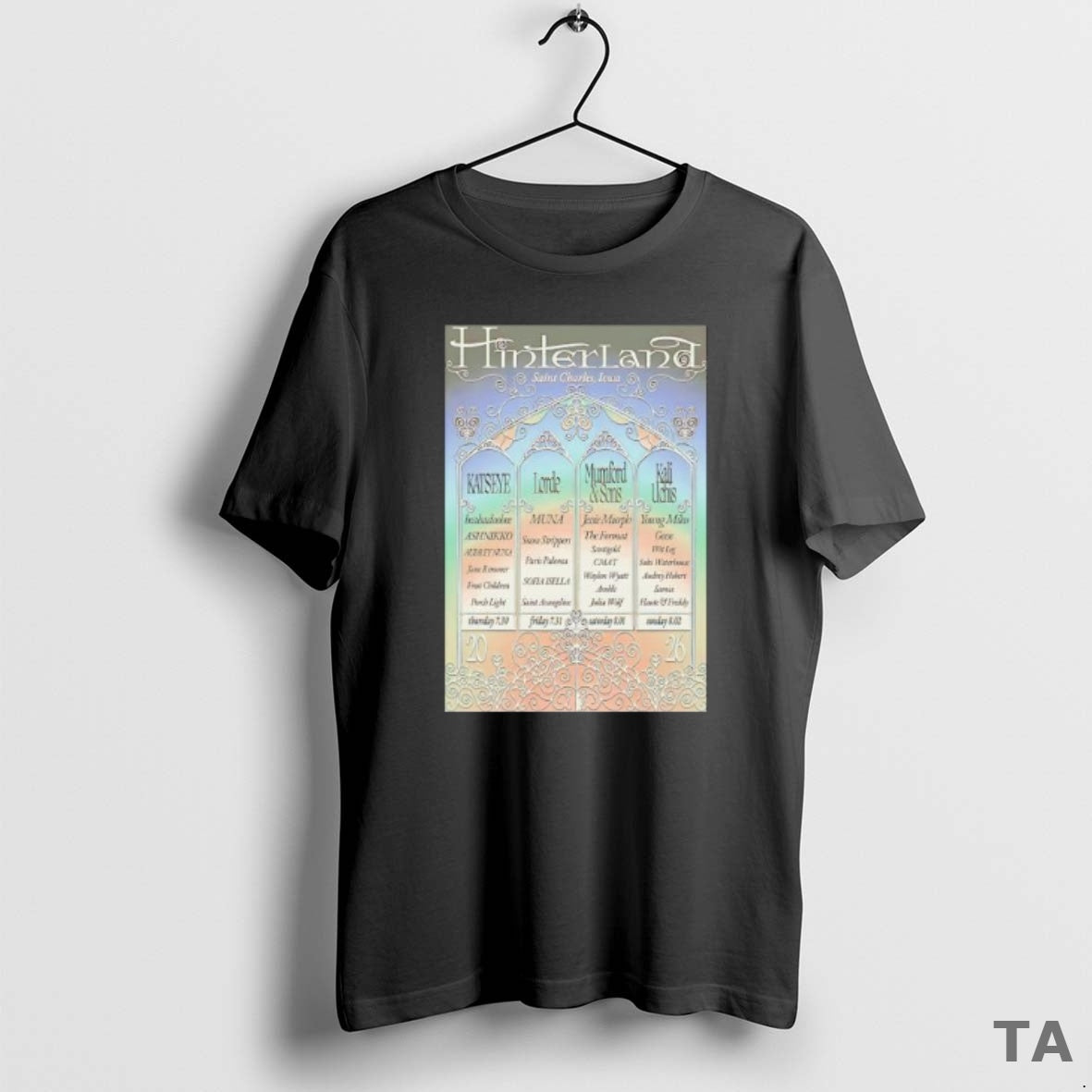 Top Hinterland St Charles Iowa Jul 30 Aug 2 2026 T Shirt Sweater Hoodie, Sweatshirt | InkRitualCo.com
