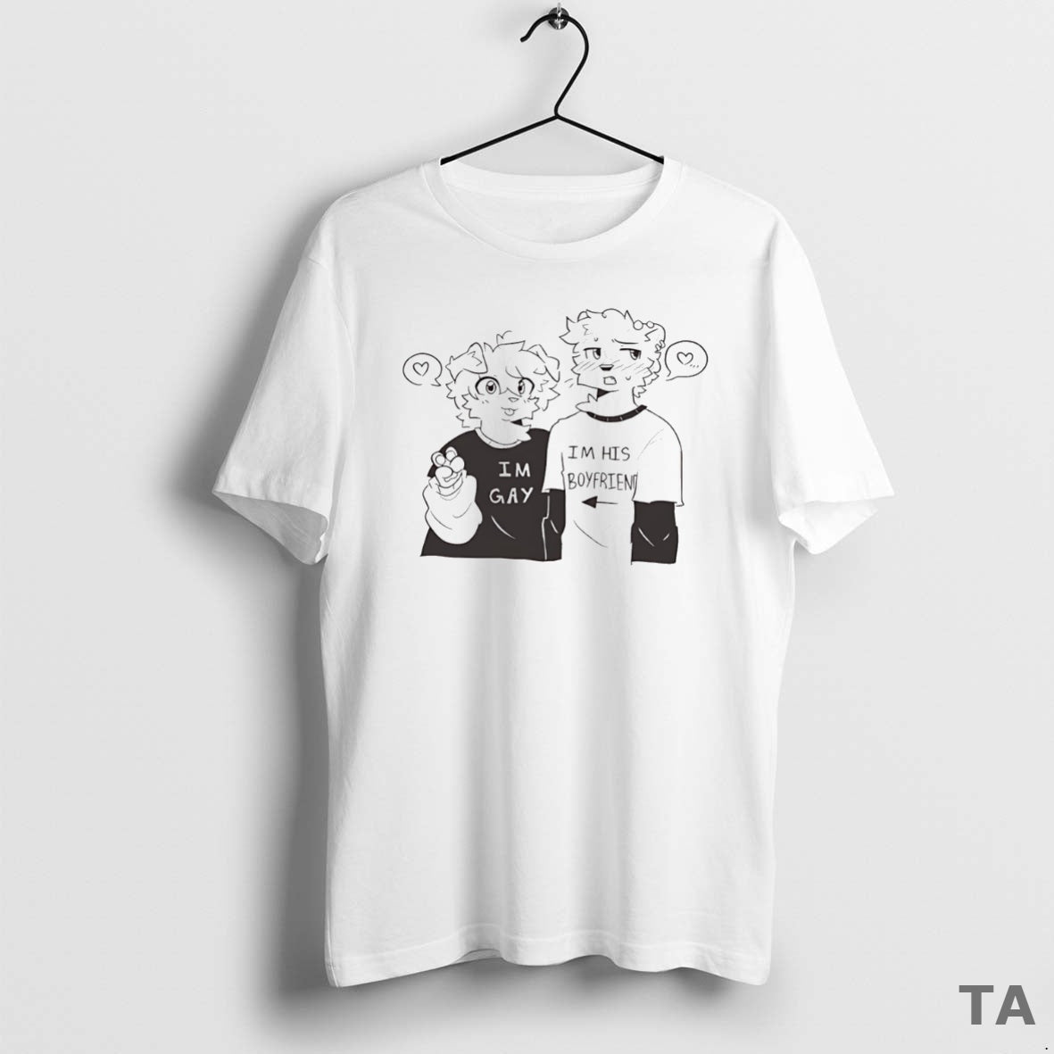 Top Im Gay Im His Boyfriend T Shirt Sweater Hoodie, Sweatshirt | InkRitualCo.com