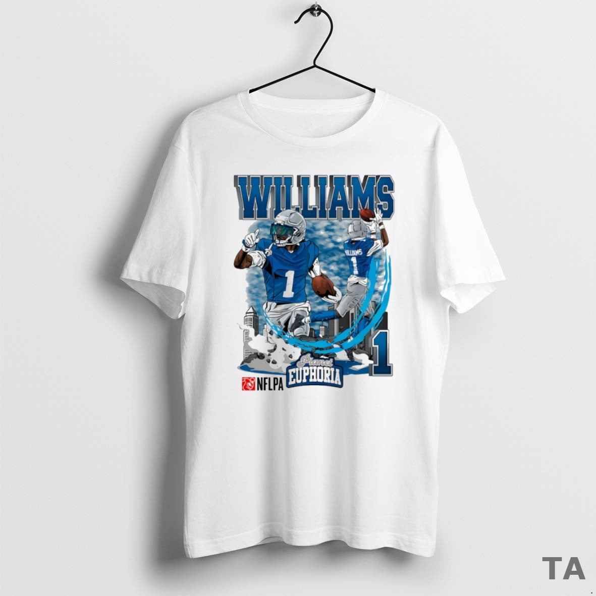 Top Jameson Williams 1 Detroit Lions Football Comic Circle T Shirt Sweater Hoodie, Sweatshirt | InkRitualCo.com