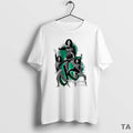 Top Jazlynn Chism Let Go Let Him Graphic Circle T Shirt Sweater Hoodie, Sweatshirt | InkRitualCo.com
