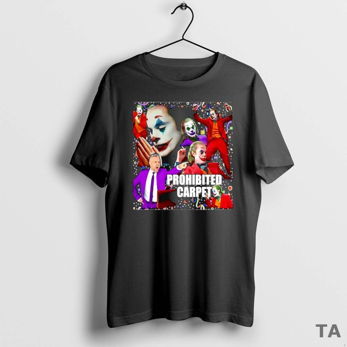 Top Joker Prohibited Carpet T Shirt Sweater Hoodie, Sweatshirt | InkRitualCo.com