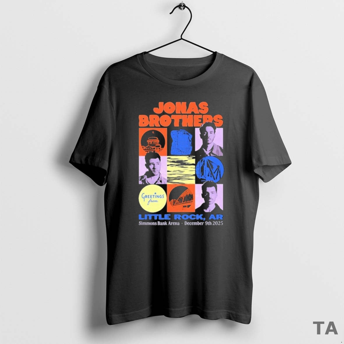 Top Jonas Brothers Little Rock Ar Dec 9 2025 Event T Shirt Sweater Hoodie, Sweatshirt | InkRitualCo.com