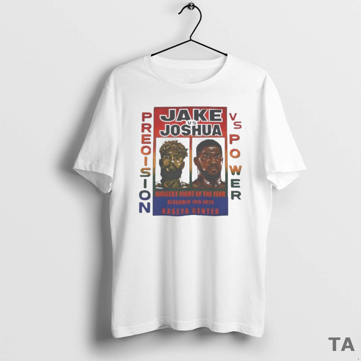 Top Joshua Win Jake Vs Joshua T Shirt Sweater Hoodie, Sweatshirt | InkRitualCo.com