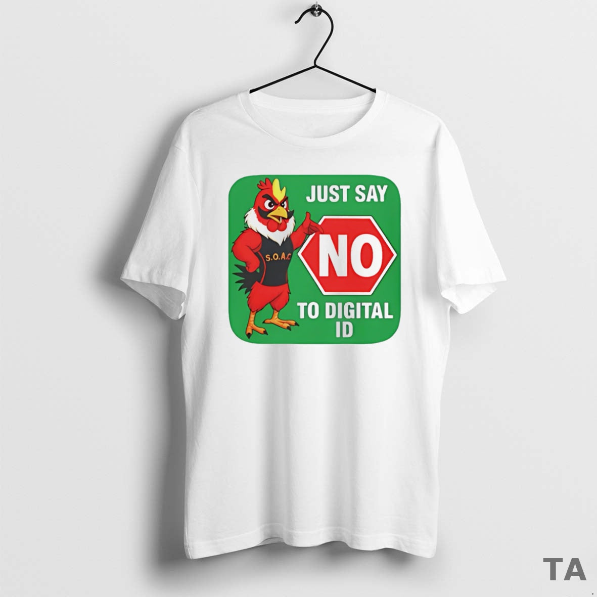 Top Just Say No To Digital Id T Shirt Sweater Hoodie, Sweatshirt | InkRitualCo.com