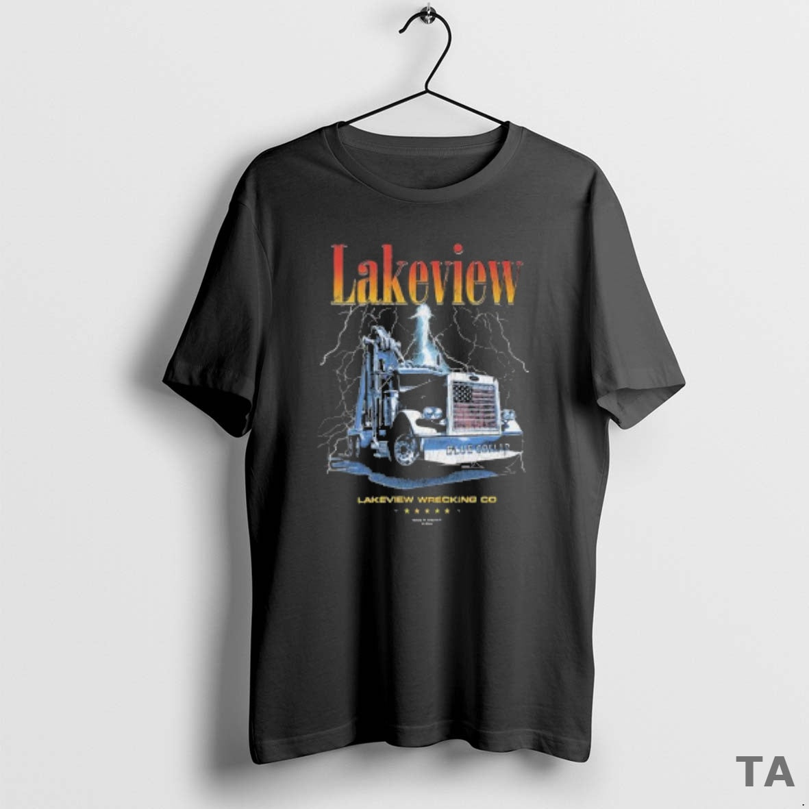 Top Lakeview Wrecking Co Catch A Right Hook From Redneck Blue Collar T Shirt Sweater Hoodie, Sweatshirt | InkRitualCo.com