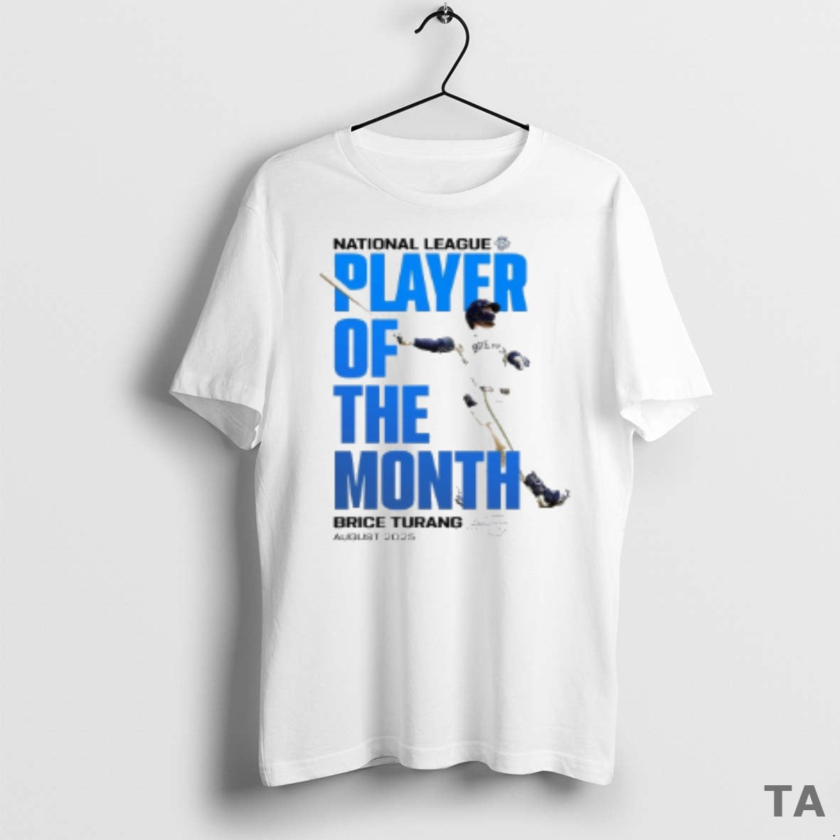 Top Mlb Milwaukee Brewers Brice Turang National League Player Of The Month August 2025 Signature T-Shirts, Hoodie, Sweatshirt