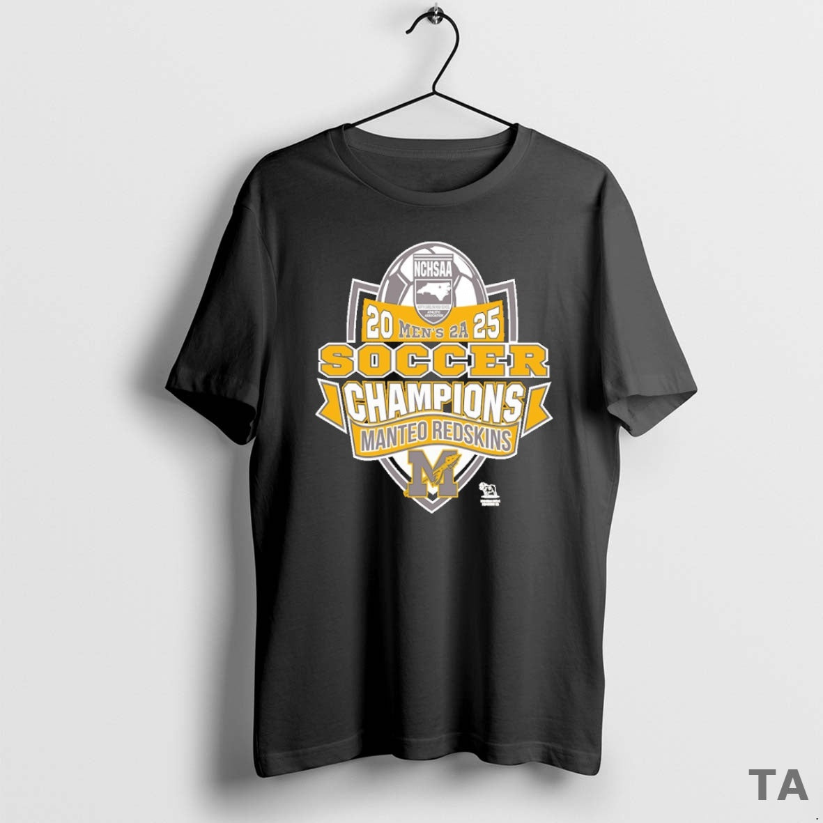 Top Manteo Redskins Nchsaa Soccer Division Mens 2a Champions T Shirt Sweater Hoodie, Sweatshirt | InkRitualCo.com