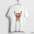 Top Merry Christmas Reindeer Bubble Gum Circle T Shirt Sweater Hoodie, Sweatshirt | InkRitualCo.com