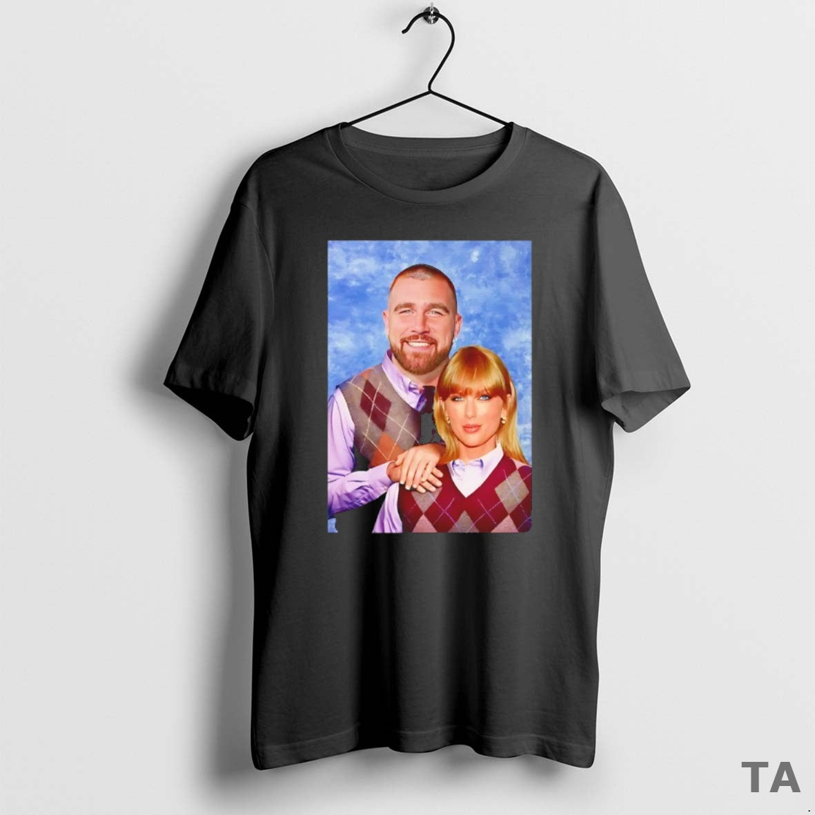 Top Our Fav Couple Taylor And Travis Kelce Step Brothers T Shirt Sweater Hoodie, Sweatshirt | InkRitualCo.com