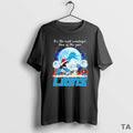 Top Peanuts Characters Detroit Lions Its The Most Wonderful Time Of The Year Christmas T-Shirts, Hoodie, Sweatshirt
