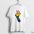 Top Pride Monster Claw Circle T Shirt Sweater Hoodie, Sweatshirt | InkRitualCo.com