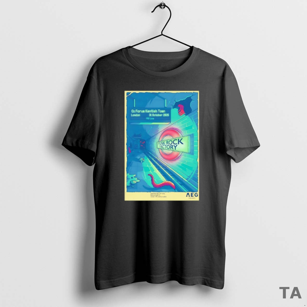 Top Punk Rock Factory Event London Uk On Oct 31 2025 T Shirt Sweater Hoodie, Sweatshirt | InkRitualCo.com