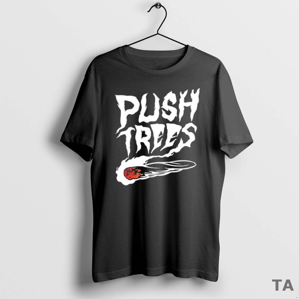 Top Push Trees The Somethings Burning Smoking T Shirt Sweater Hoodie, Sweatshirt | InkRitualCo.com