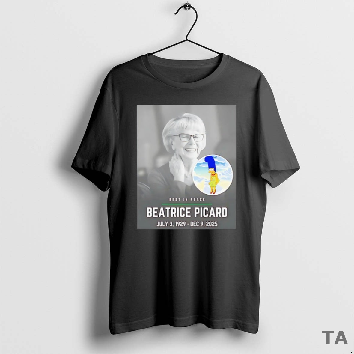 Top Rest In Peace Beatrice Picard July 3 1929 Ded 9 2025 T Shirt Sweater Hoodie, Sweatshirt | InkRitualCo.com