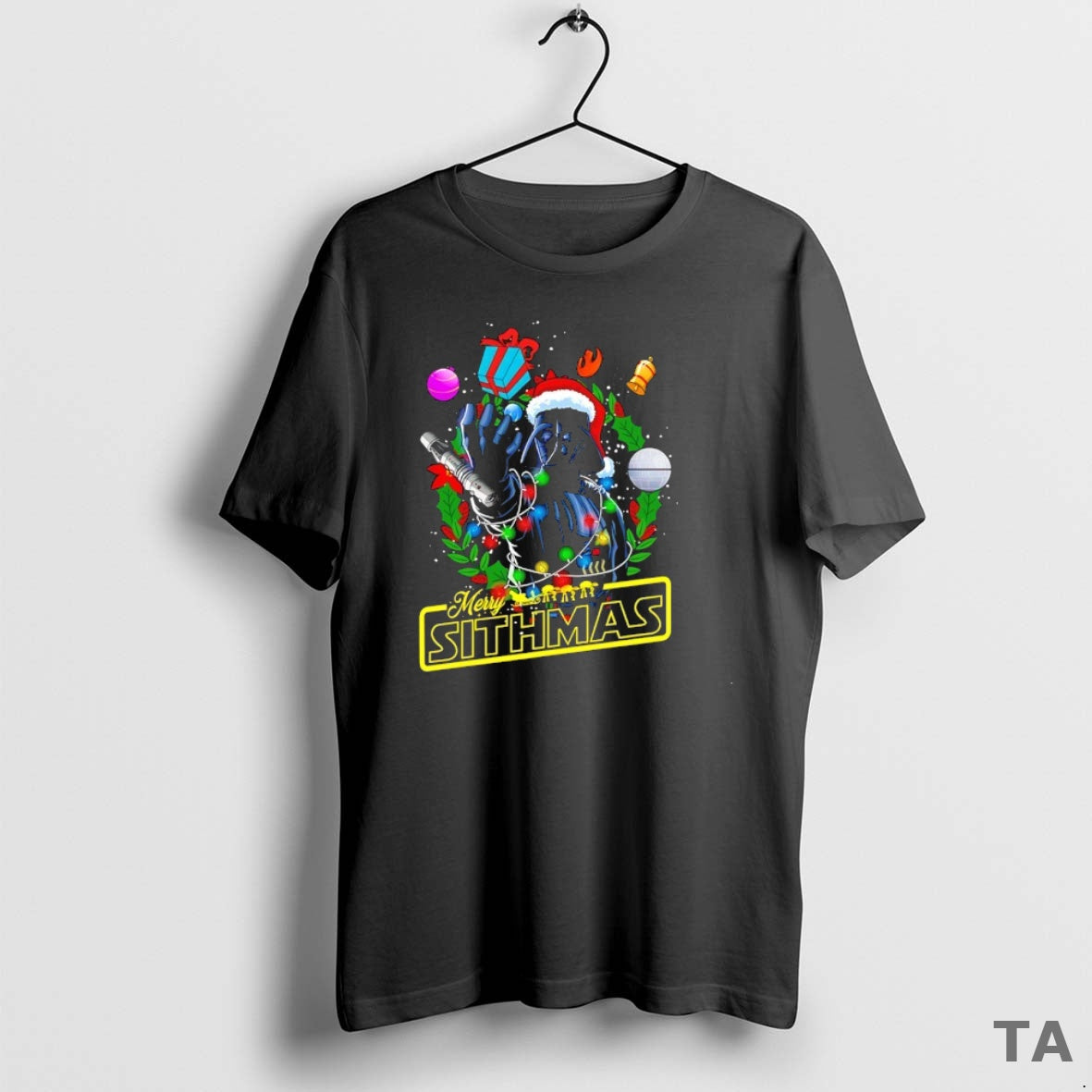 Top Santa Vader Merry Sithmas T Shirt Sweater Hoodie, Sweatshirt | InkRitualCo.com