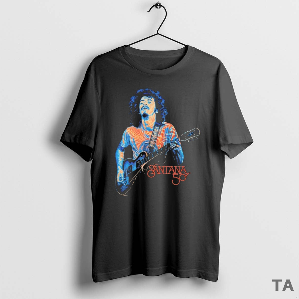 Top Santana 50 Guitar T Shirt Sweater Hoodie, Sweatshirt | InkRitualCo.com