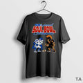 Top Soul Bowl 50th Annual Classic Millwood Falcons Vs Douglass Trojans Mascots Painting T-Shirts, Hoodie, Sweatshirt