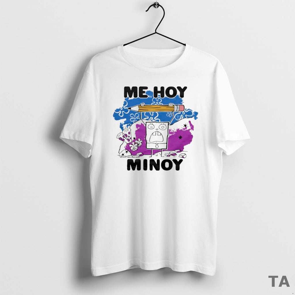 Top Sponge Doodlebob Me Hoy Minoy Circle T Shirt Sweater Hoodie, Sweatshirt | InkRitualCo.com