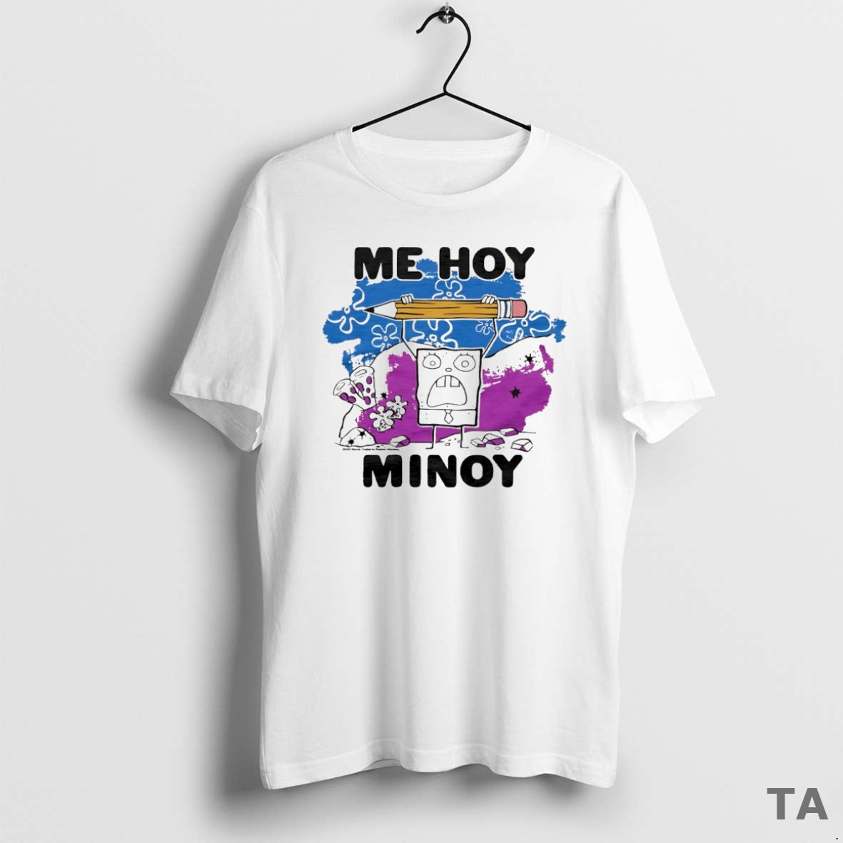 Top Sponge Doodlebob Me Hoy Minoy Circle T Shirt Sweater Hoodie, Sweatshirt | InkRitualCo.com