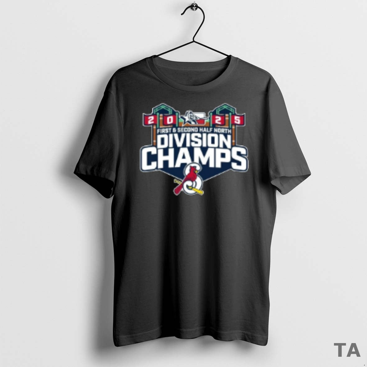 Top Springfield Cardinals 2025 First Second Half North Division Championship Texas League Fan Gear T-Shirts, Hoodie,...