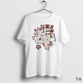 Top Texas A And M Aggies Football State Map Circle T Shirt Sweater Hoodie, Sweatshirt | InkRitualCo.com