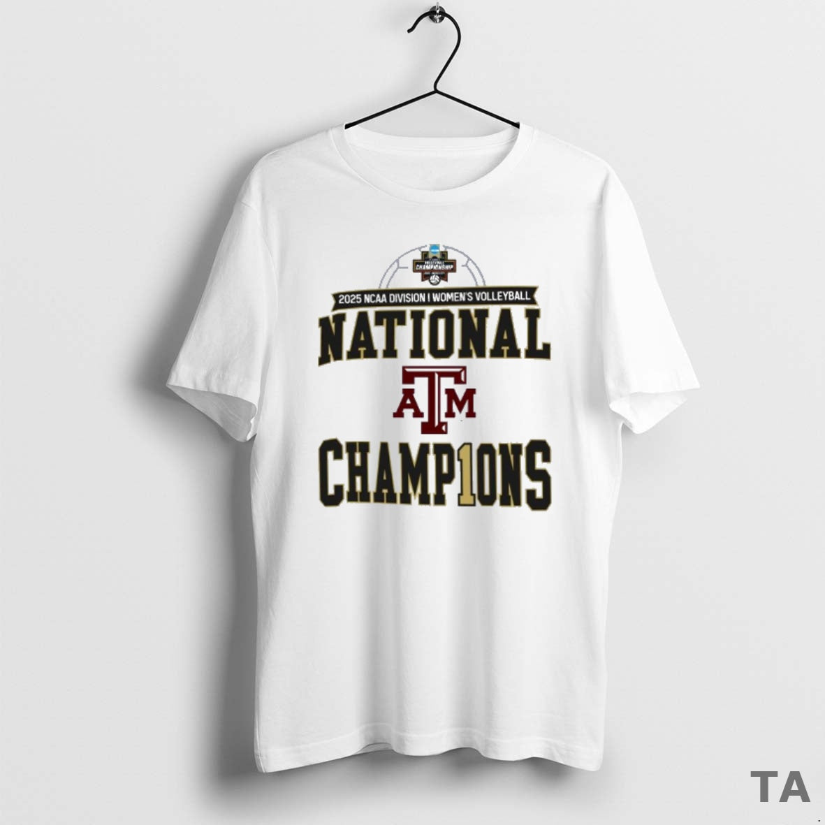 Top Texas Am Aggies 2025 Ncaa Division I Womens Volleyball National Champions T Shirt Sweater Hoodie, Sweatshirt