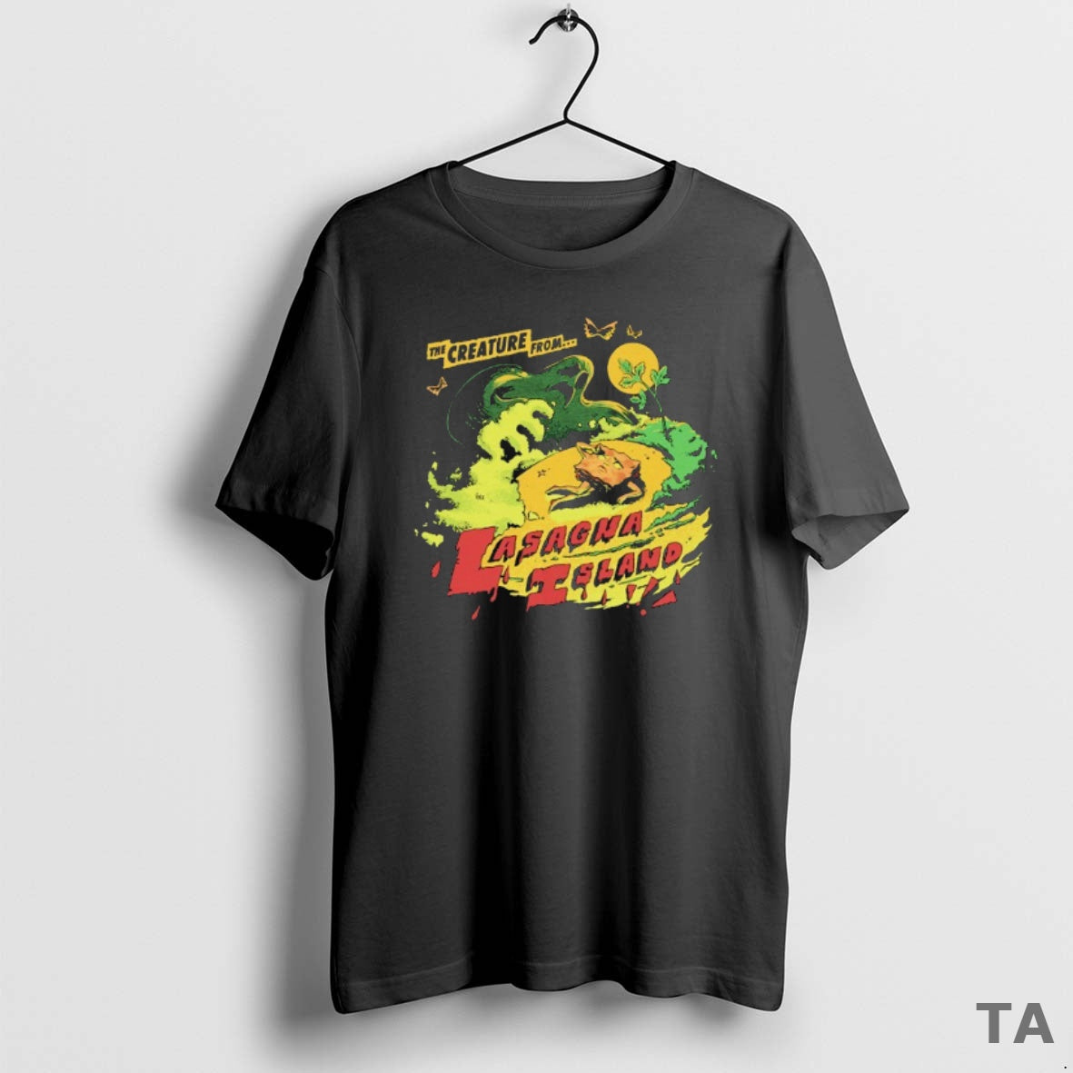 Top The Creature From Lasagna Island Of The Of The Month Oct 2025 T-Shirts, Hoodie, Sweatshirt | InkRitualCo.com