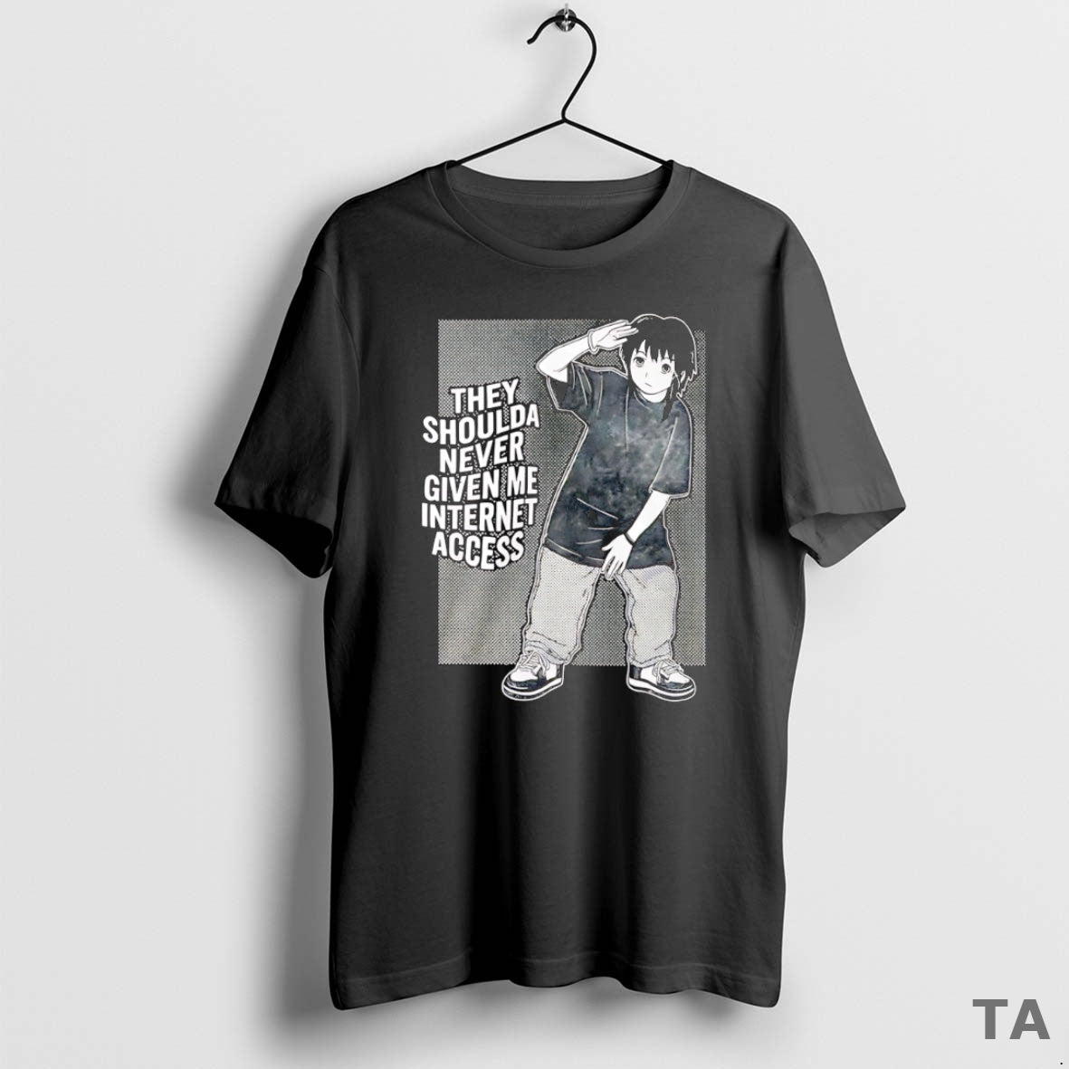 Top They Shoulda Never Given Me Internet Access T Shirt Sweater Hoodie, Sweatshirt | InkRitualCo.com