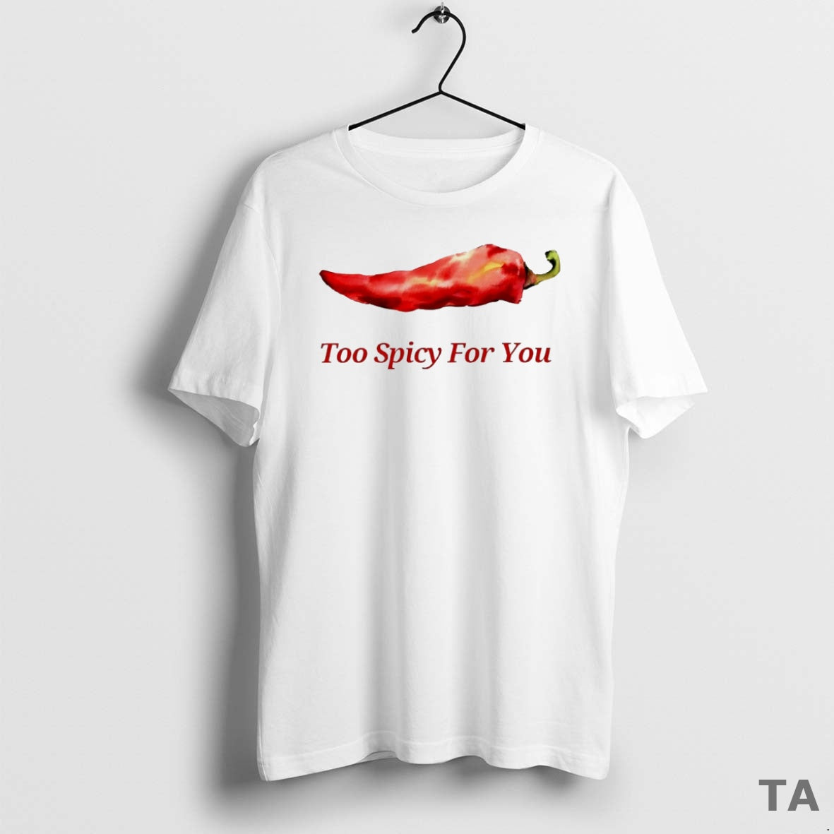 Top Too Spicy For You Chili Circle T Shirt Sweater Hoodie, Sweatshirt | InkRitualCo.com