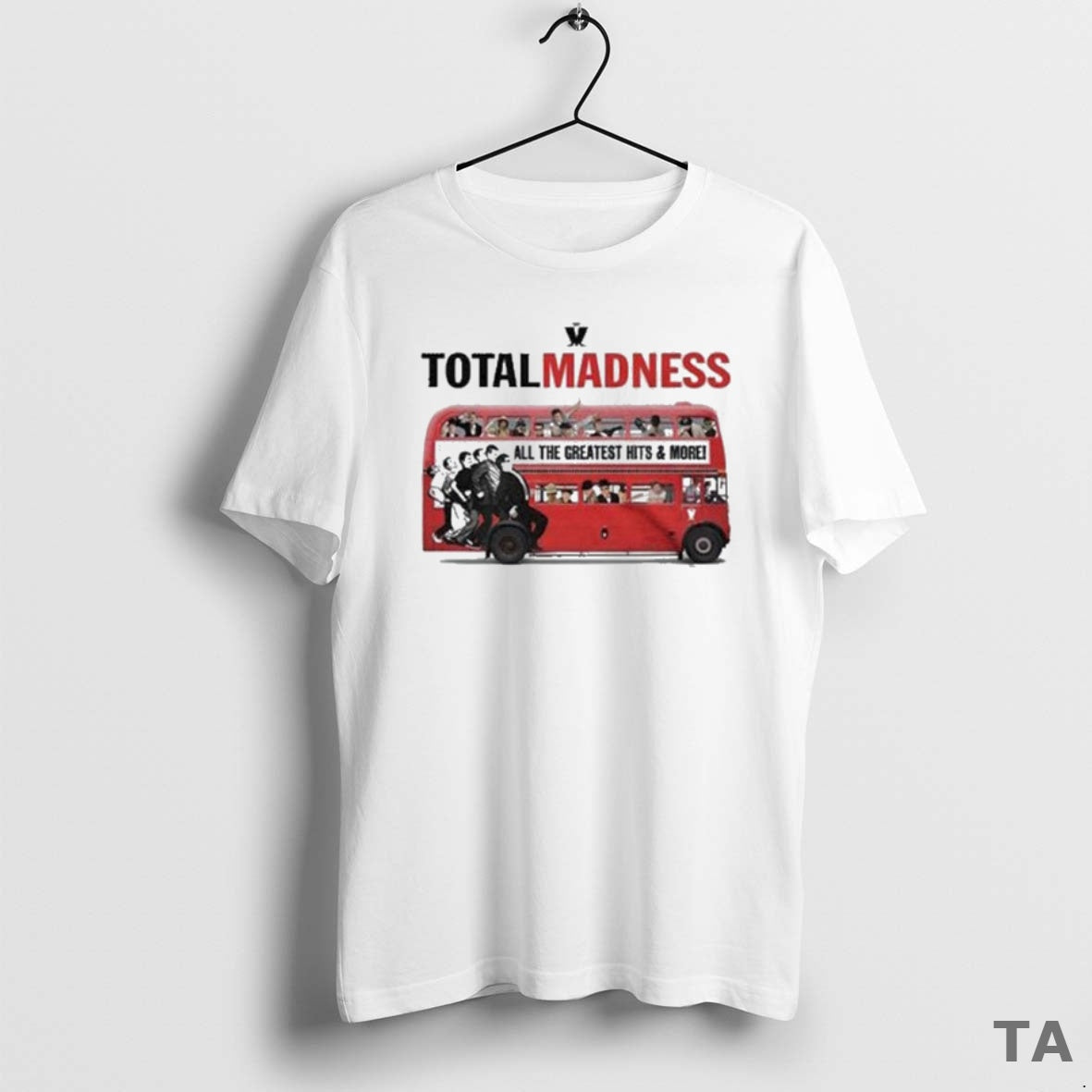 Top Total Madness All The Greatest Hits And More Bus T Shirt Sweater Hoodie, Sweatshirt | InkRitualCo.com