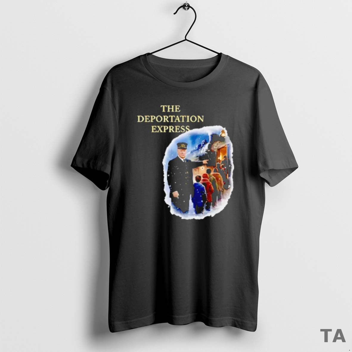 Top Trump In The Deportation Express Merry Christmas T Shirt Sweater Hoodie, Sweatshirt | InkRitualCo.com