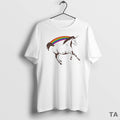 Top Unicorn With Rainbow Sketch T Shirt Sweater Hoodie, Sweatshirt | InkRitualCo.com