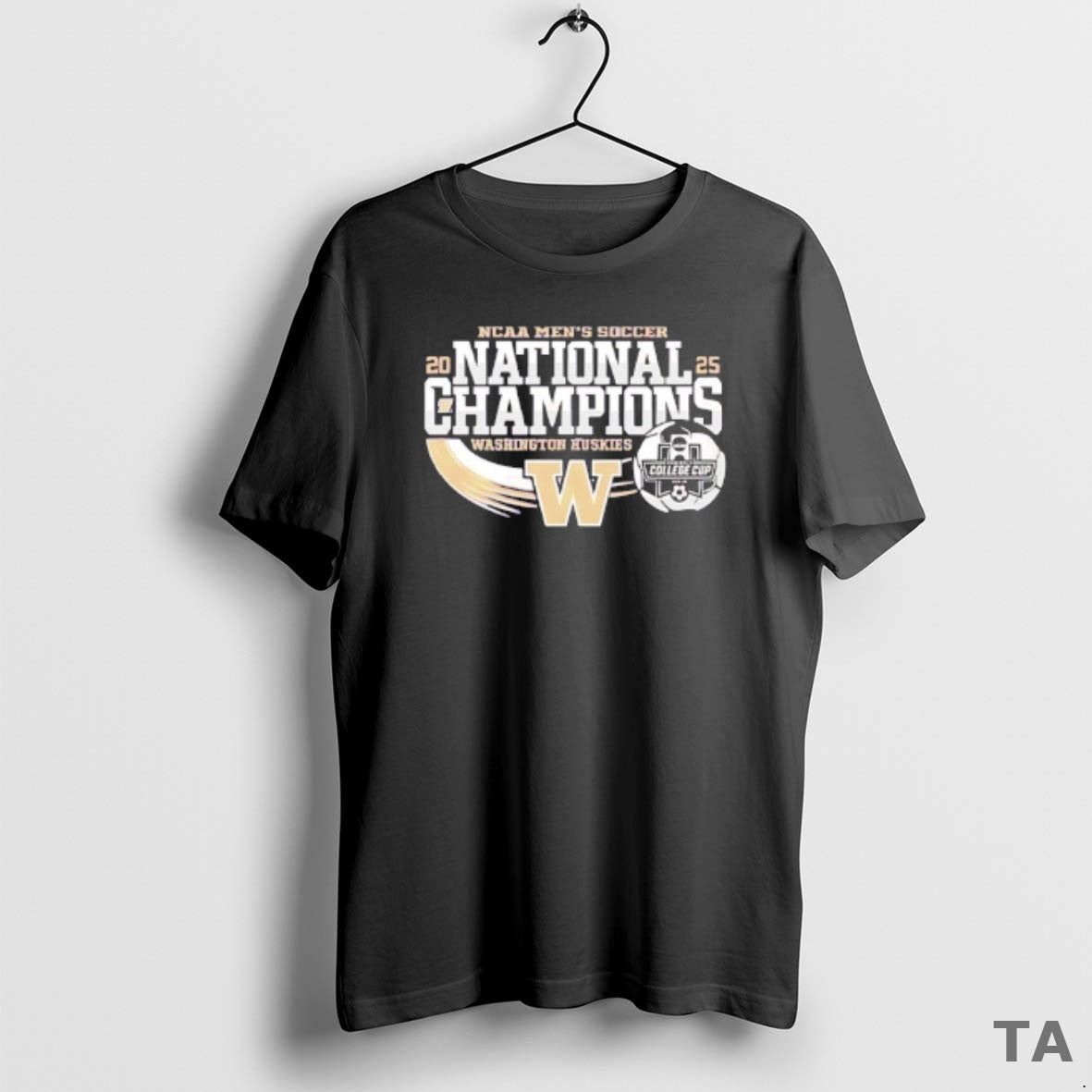 Top Washington Huskies National Champs 2025 Ncaa Mens Soccer T Shirt Sweater Hoodie, Sweatshirt | InkRitualCo.com