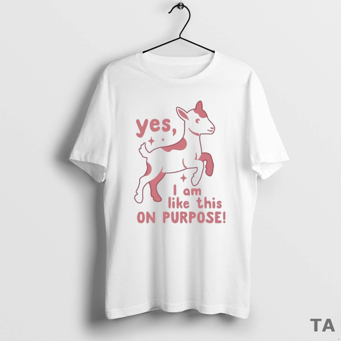 Top Yes I Am Like This On Purpose Lamb T Shirt Sweater Hoodie, Sweatshirt | InkRitualCo.com