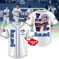 Toronto Blue Jays Love Team Personalized Baseball Jersey