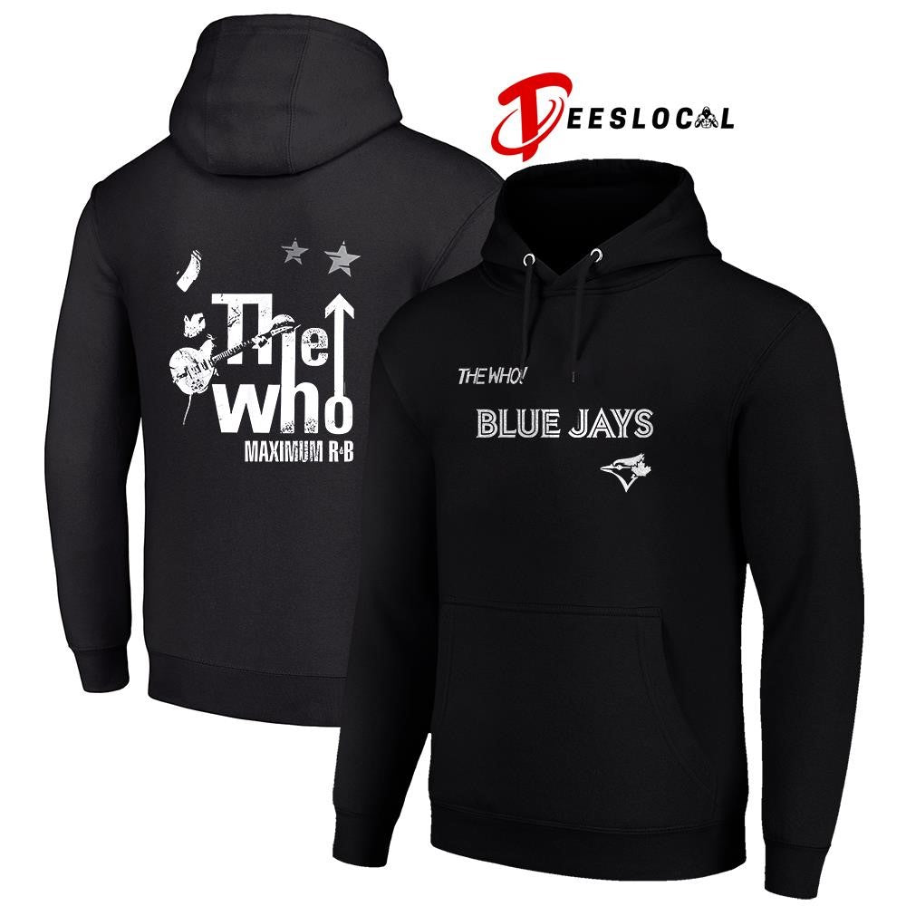Toronto Blue Jays The Who Maximum R B North American Farewell tour graphic shirt