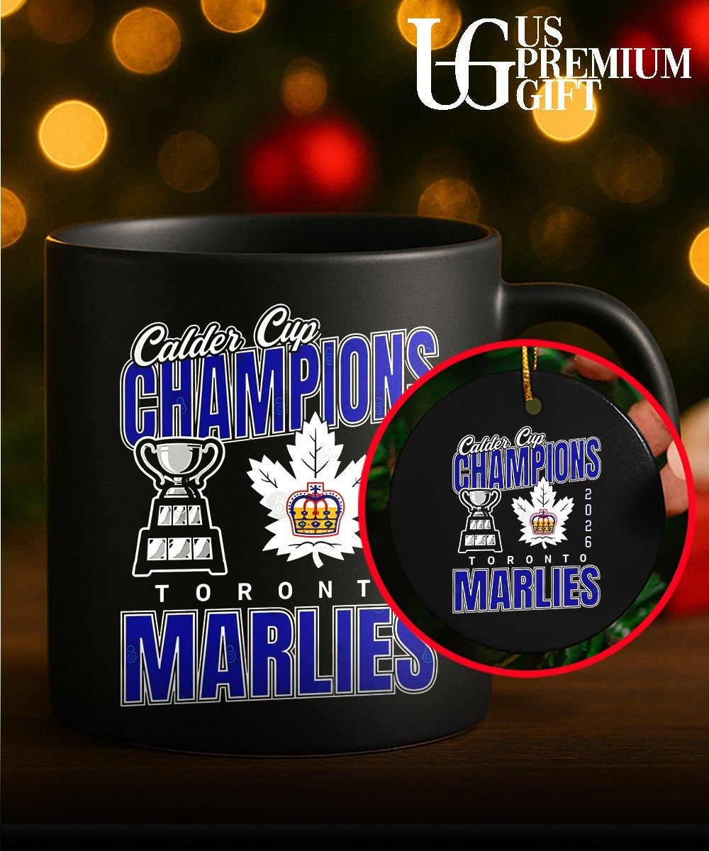 Toronto Marlies Hockey Calder Cup Champions trophy 2026 shirt