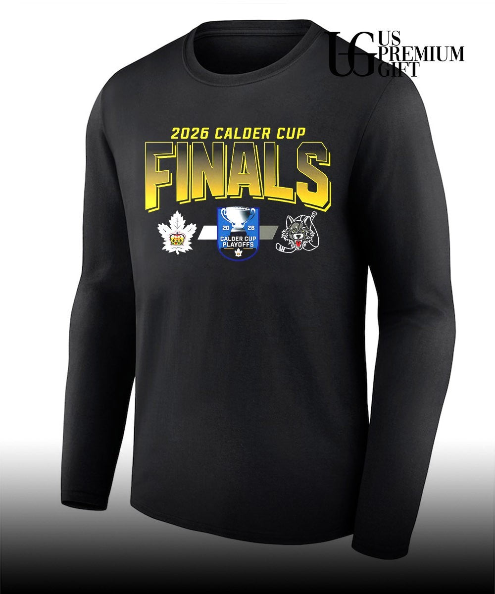 Toronto Marlies and Chicago Wolves 2026 Calder Cup Finals matchup shirt