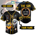 Total Solar Eclipse 2024 The Sun Is Getting Mooned Fan Personalized Baseball Jersey