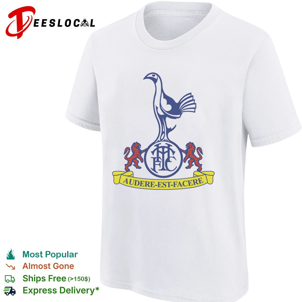 Tottenham Hotspur Football Club Audere Est Facere Monogram Crest Heritage shirt