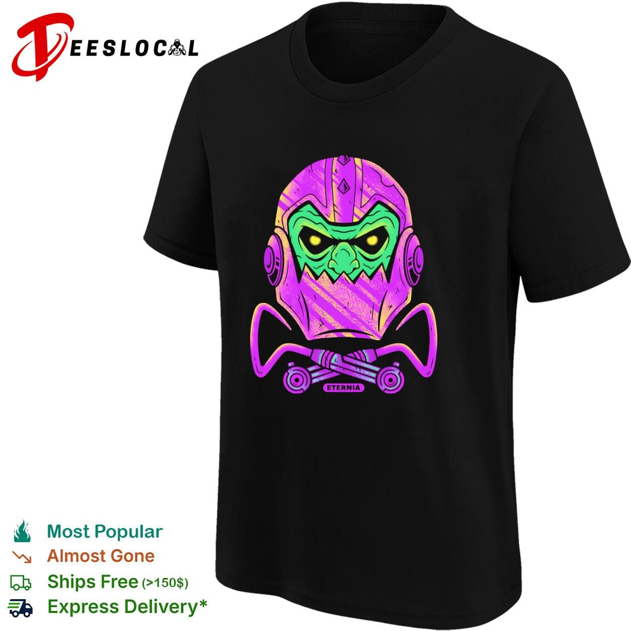 Trap Jaw from Masters of the Universe shirt